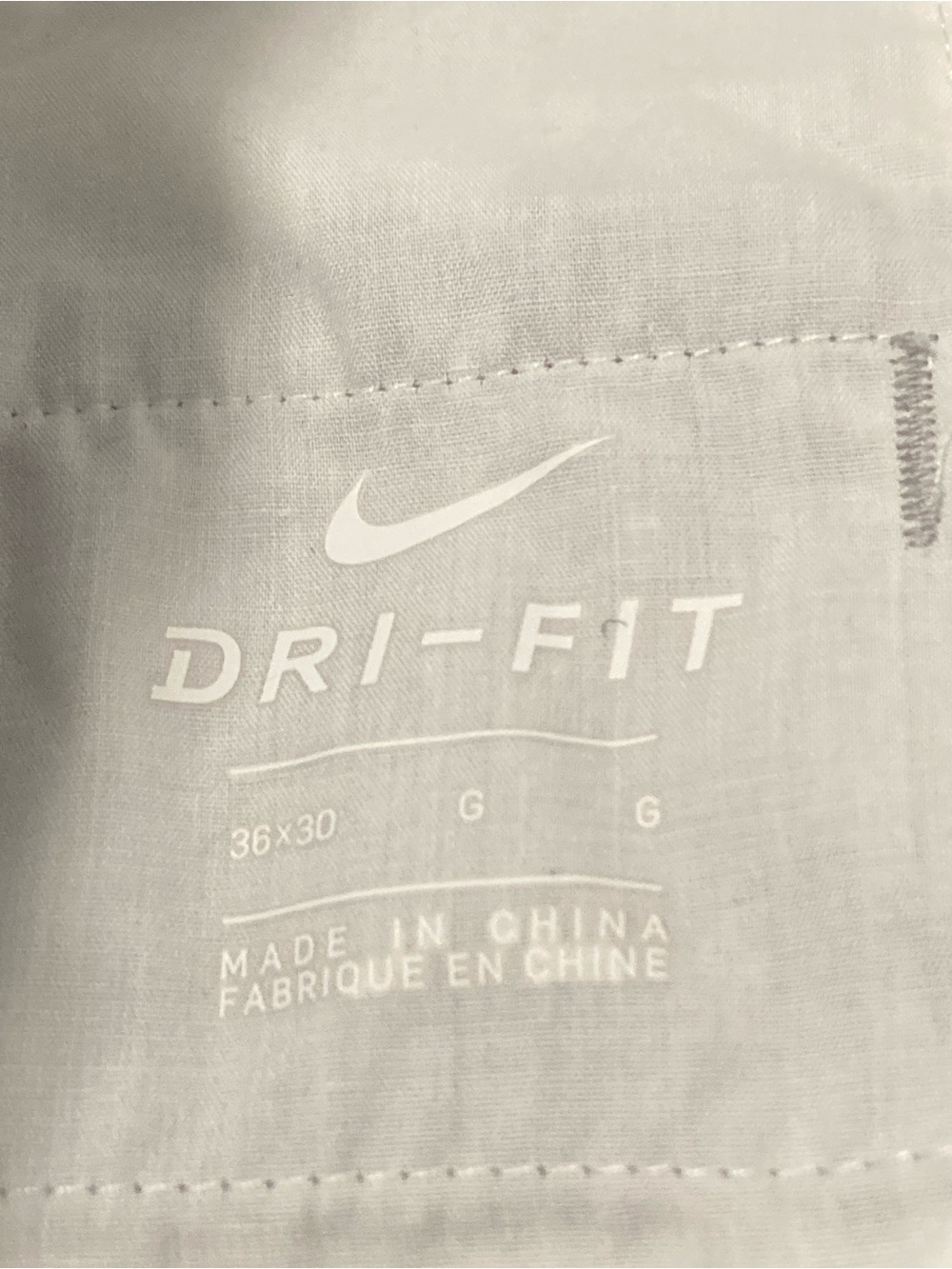 Nike Flex Golf Pants Men 36x30 Gray Flat Front Stretch Athletic 906780-012 - Picture 11 of 16